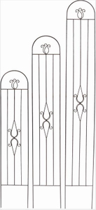 Metal Trellis for Flowers Garden Obelisk for Plants (TR090013)