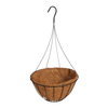 Good quality Iron Hanging Basket with Coco Liner and hook (4 sizes)