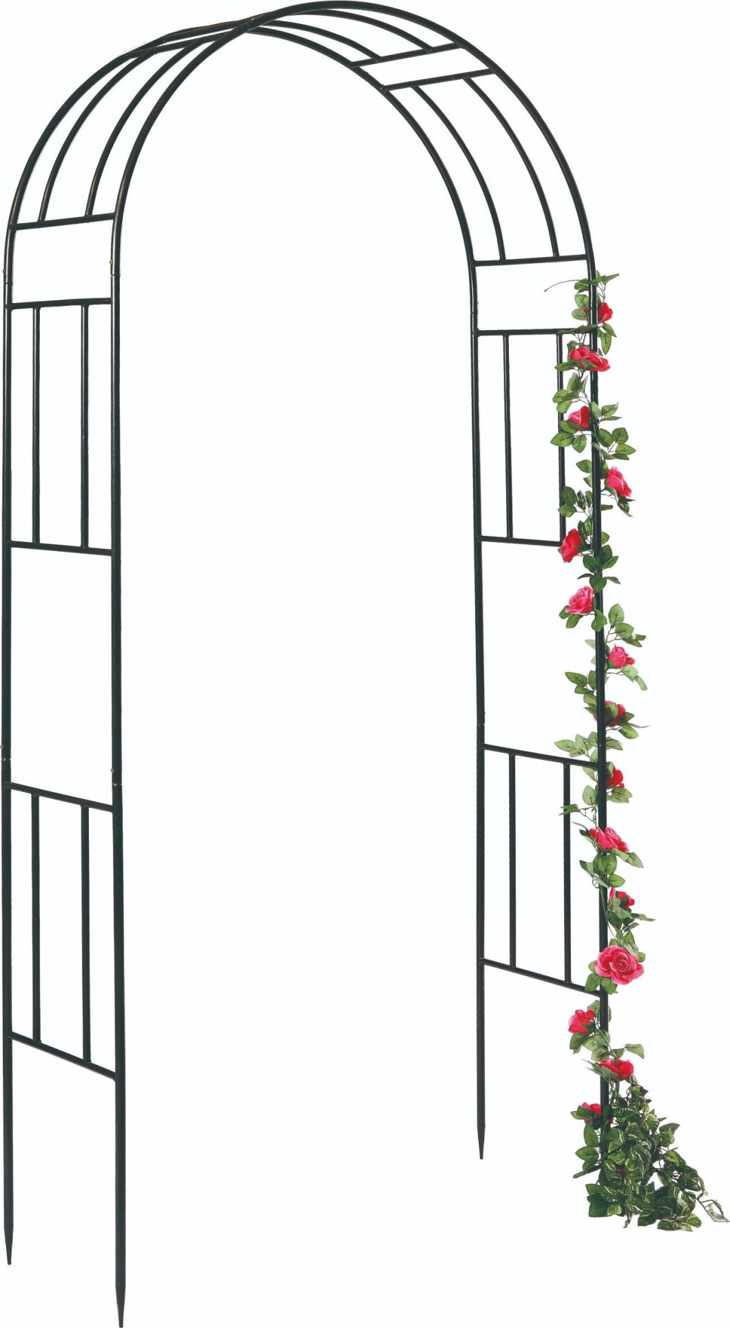 Iron Rose Garden Arch Metal Pergola Wedding Arch Xy1171548