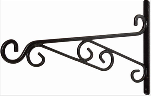 Cast Iron PE Coated garden bracket for Hanging Plant 