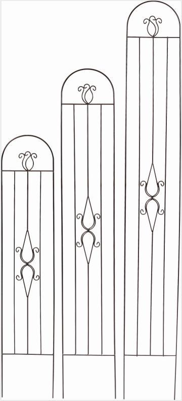 Metal Trellis for Flowers Garden Obelisk for Plants (TR090013)