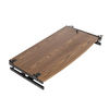 Big Size, Adjustable, Foldable and Combinable Computer Desk Metal Shelf with Wood Top