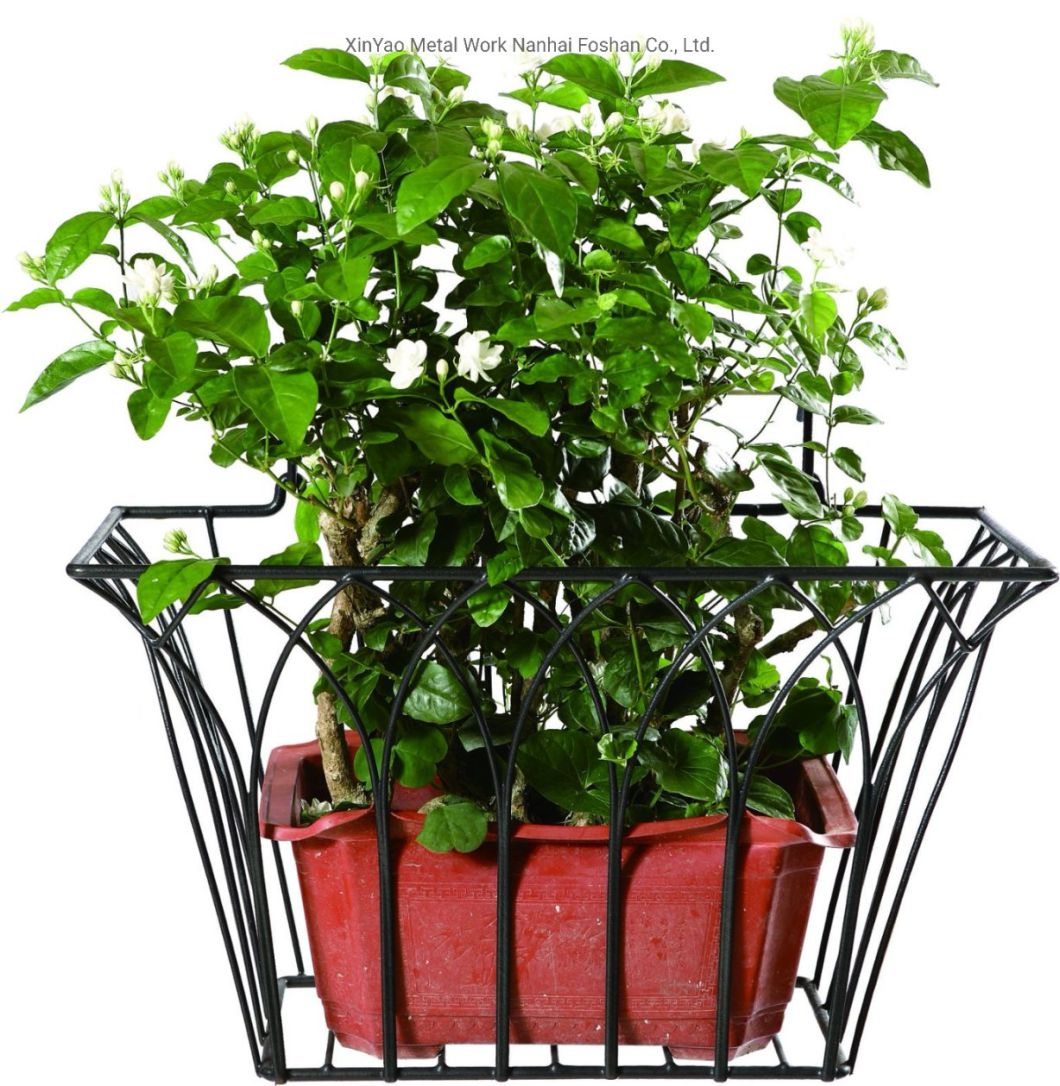 Rectangular Metal Flower Ground Basket / Planter Stand (BH090022)